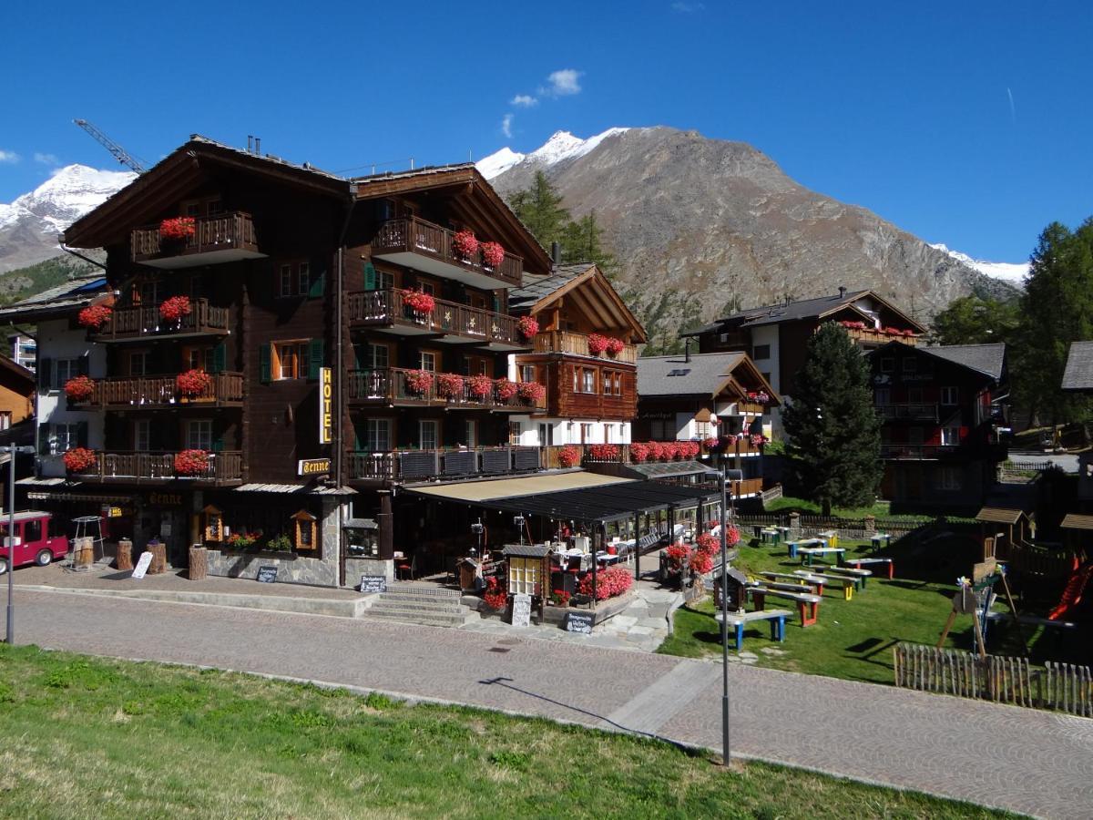 Hotel Tenne Saas Fee Eksteriør billede