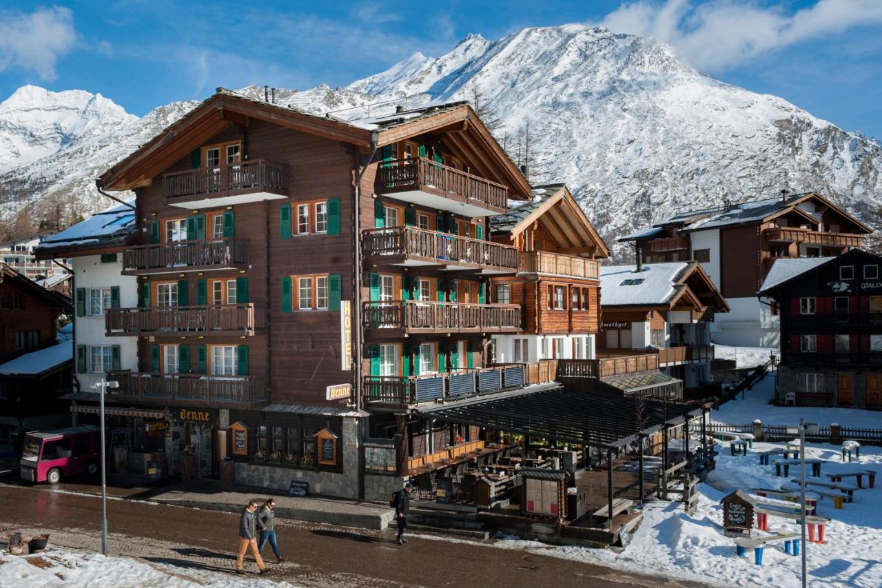 Hotel Tenne Saas Fee Eksteriør billede