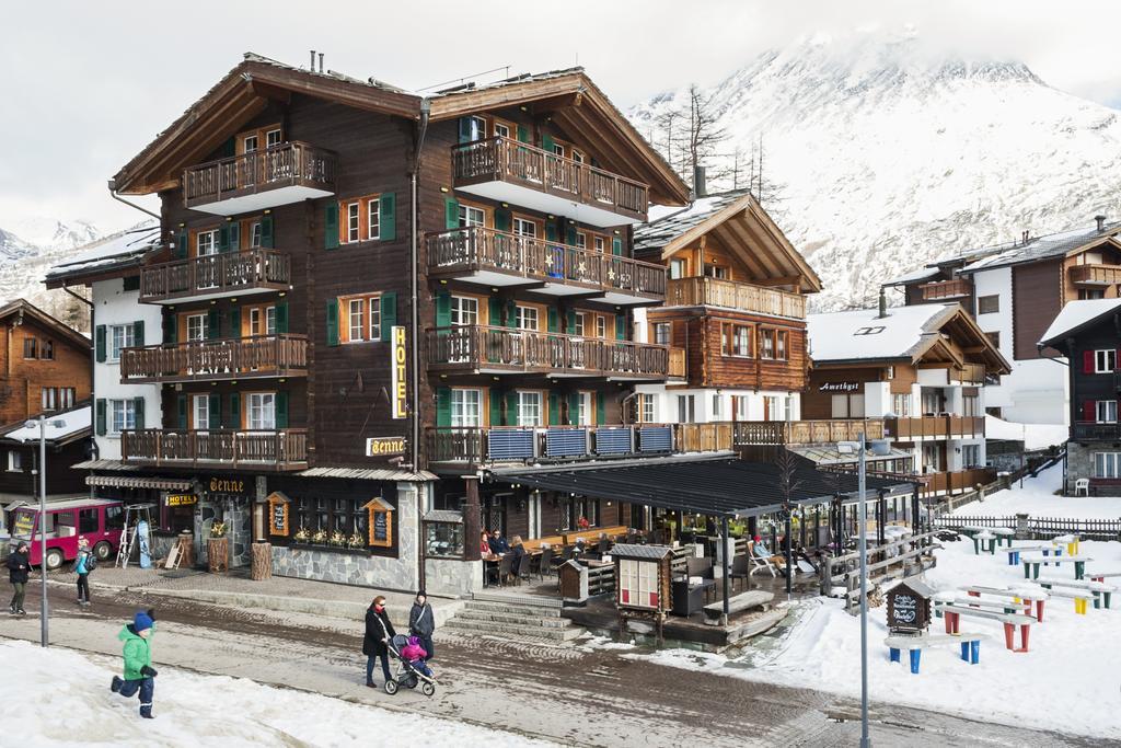 Hotel Tenne Saas Fee Eksteriør billede